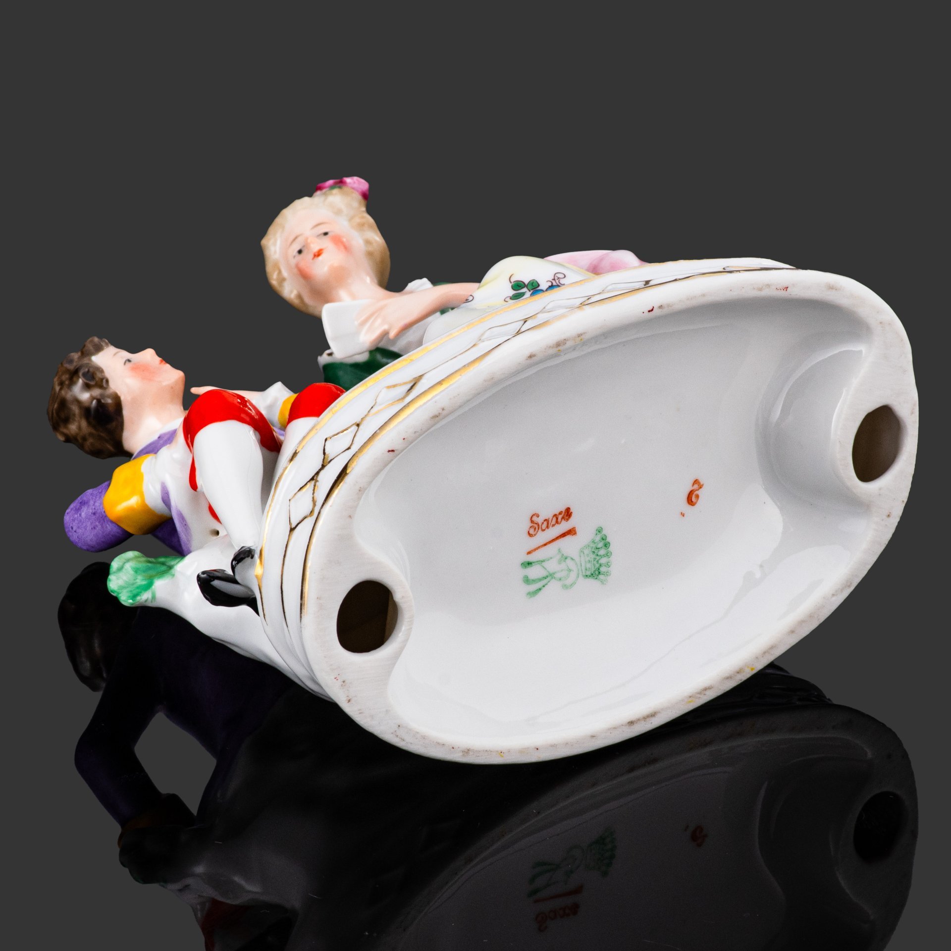 Статуэтка "Галантная сцена", Reichmannsdorf Porcelain