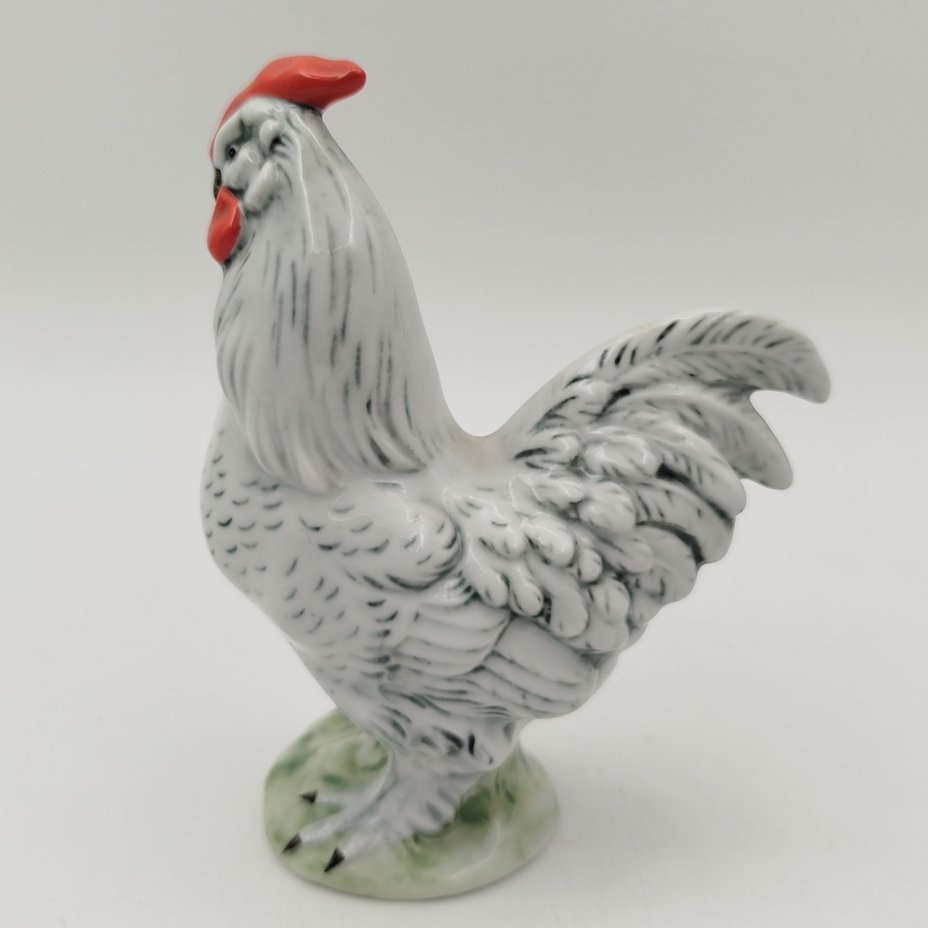 Статуэтка "Петух", фарфор, роспись, Carl Scheidig, Gräfenthal, ГДР, 1972-1990 гг.