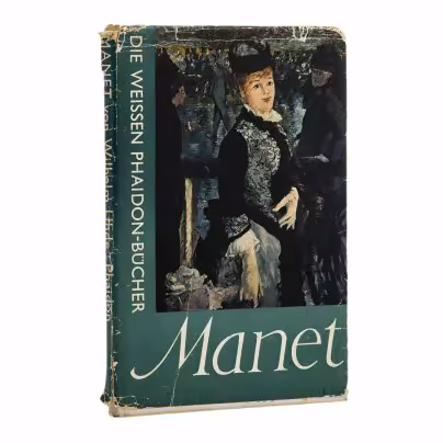 Альбом "Edouard Manet" (Эдуард Мане) на немецком языке, бумага, печать, издательство "Im Phaidon", Кёльн, Германия, 1959 г.