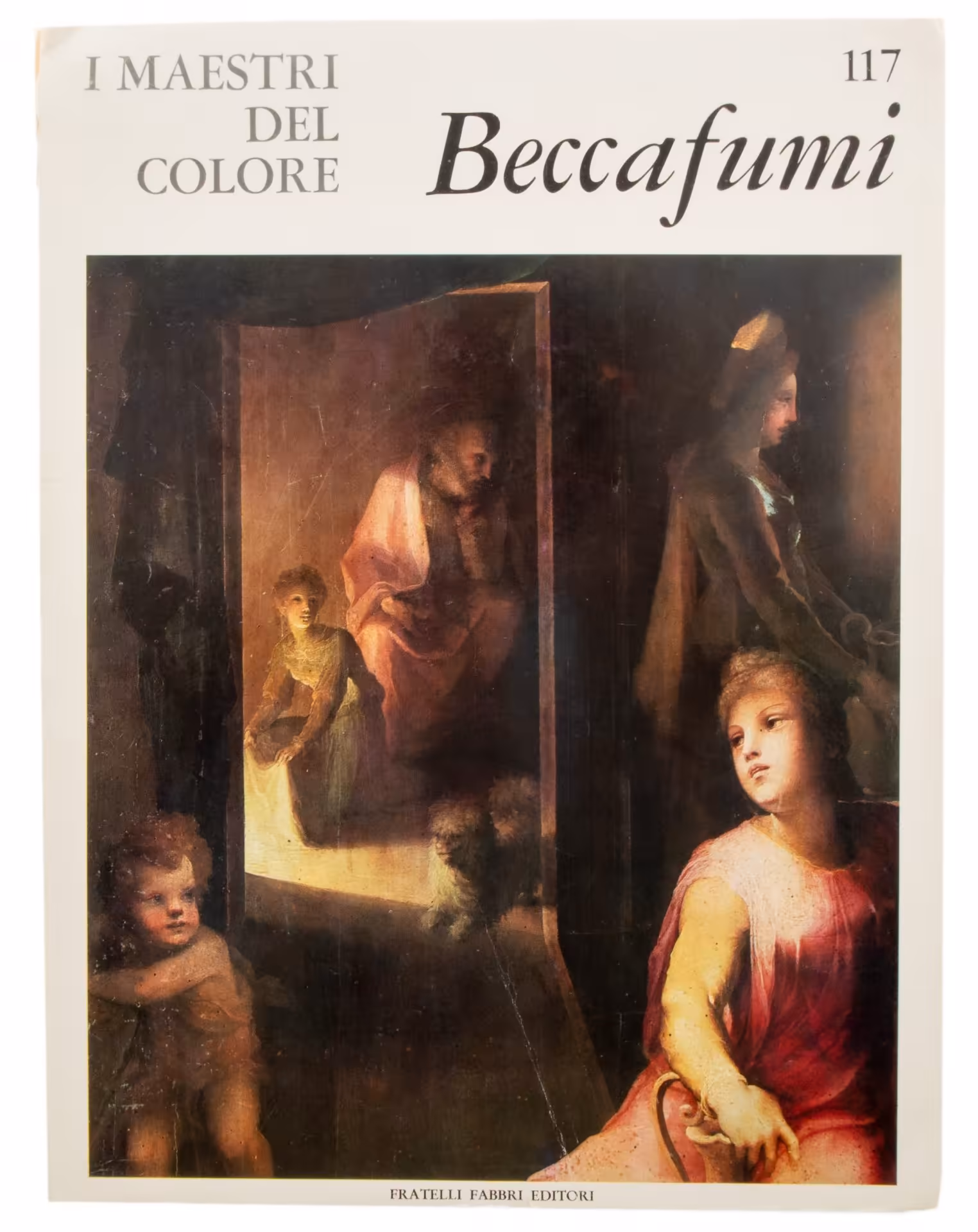 Альбом "I maestri del colore Domenico Beccafumi" бумага, печать, Италия, Милан 1966 г.