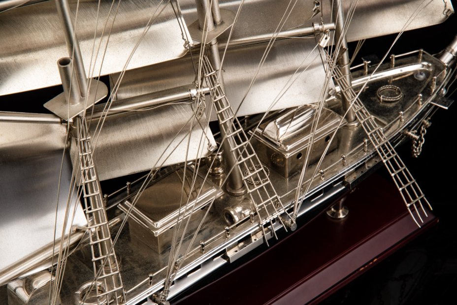 Модель парусного корабля "Marco Polo (Марко Поло)", металл, дерево, Remeco Collection, Великобритания, 2000-2020 гг.