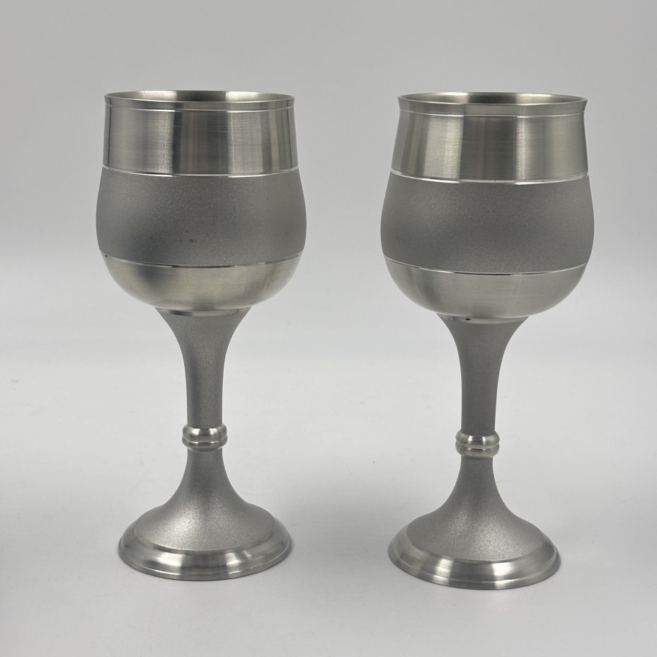 Набор из двух бокалов в оригинальном футляре, "Eagle Pewter"