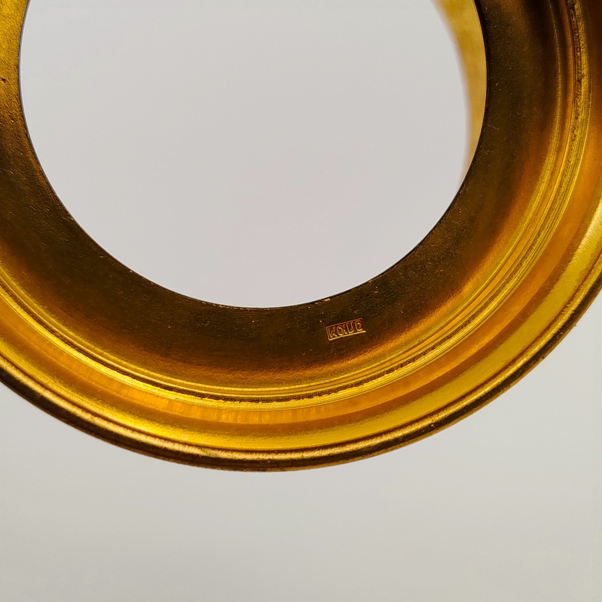 Подстаканник "Клюква", латунь, эмаль, золочение, Ленинградская ювелирная фабрика, СССР, 1970-1980 гг.