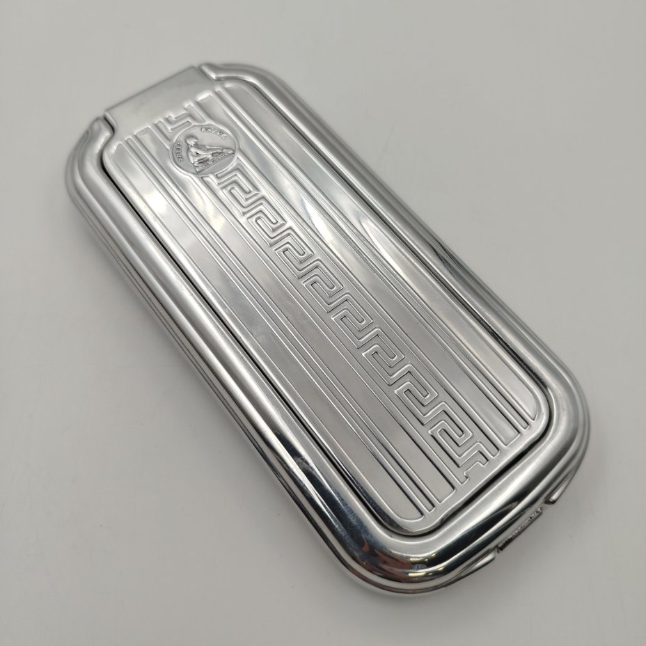 Станок бритвенный "Viscount" в футляре и оригинальной коробке, Rolls Razor, металл, картон, печать, Великобритания, 1954 г.