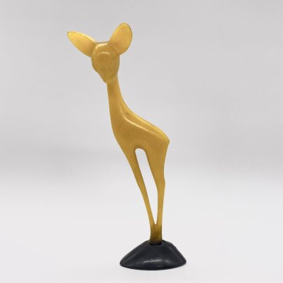 Статуэтка "Оленёнок", пластик, СССР, 1970-1990 гг.
