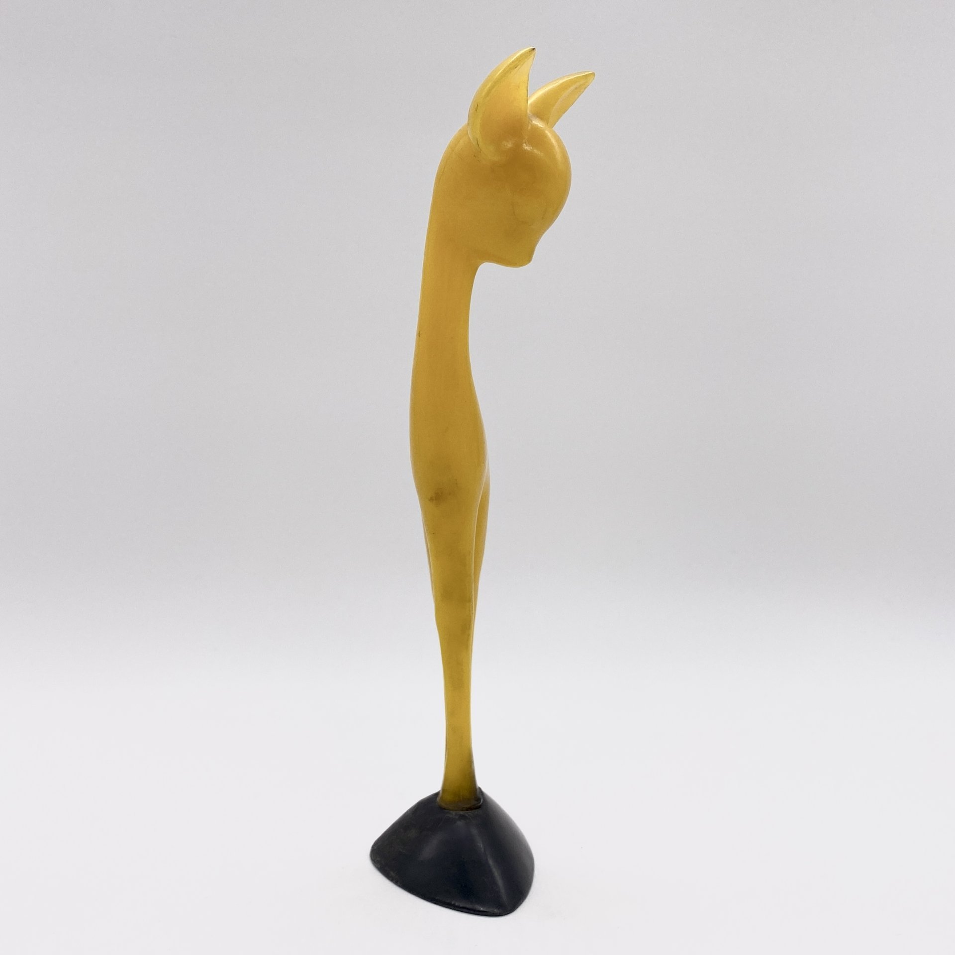 Статуэтка "Оленёнок", пластик, СССР, 1970-1990 гг.