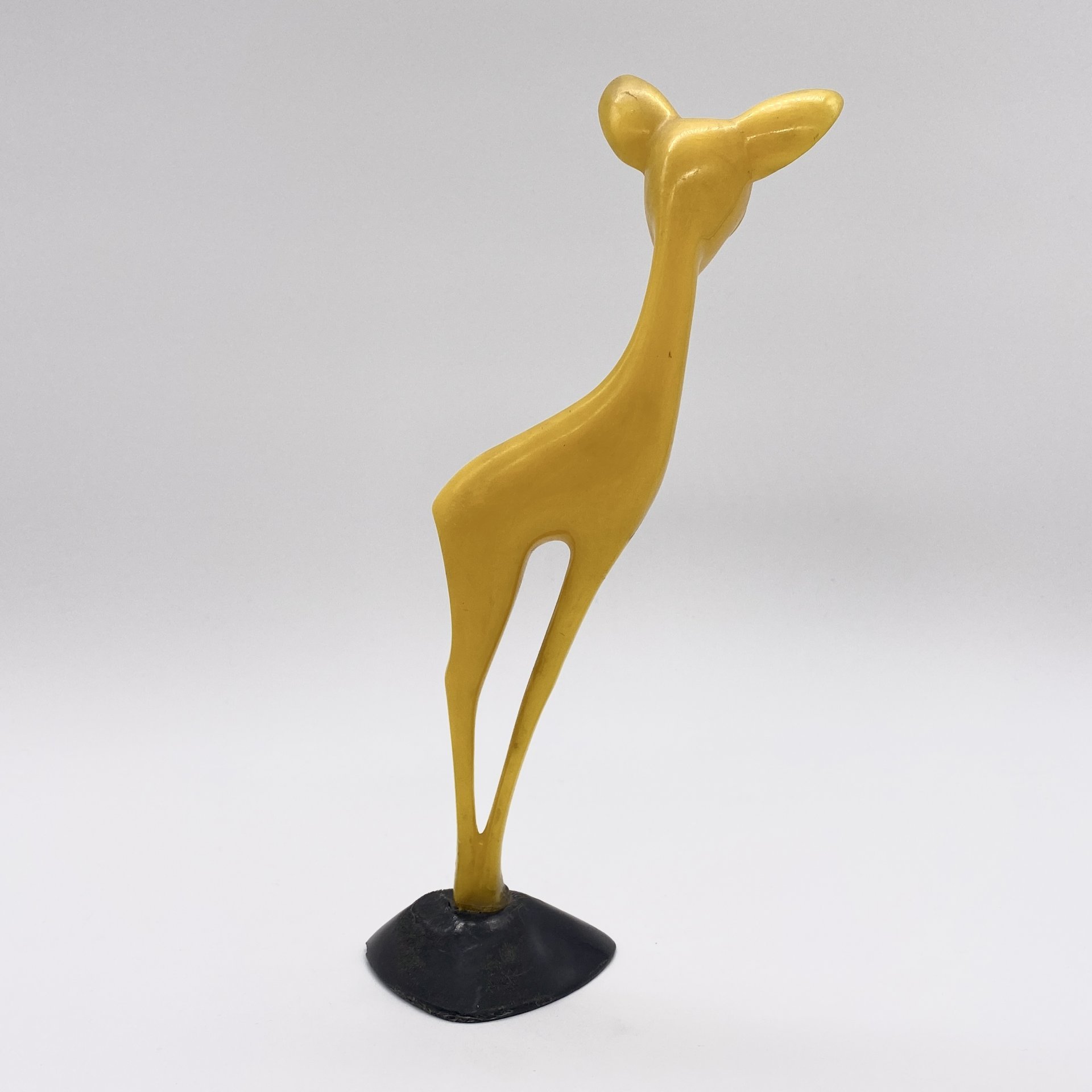 Статуэтка "Оленёнок", пластик, СССР, 1970-1990 гг.