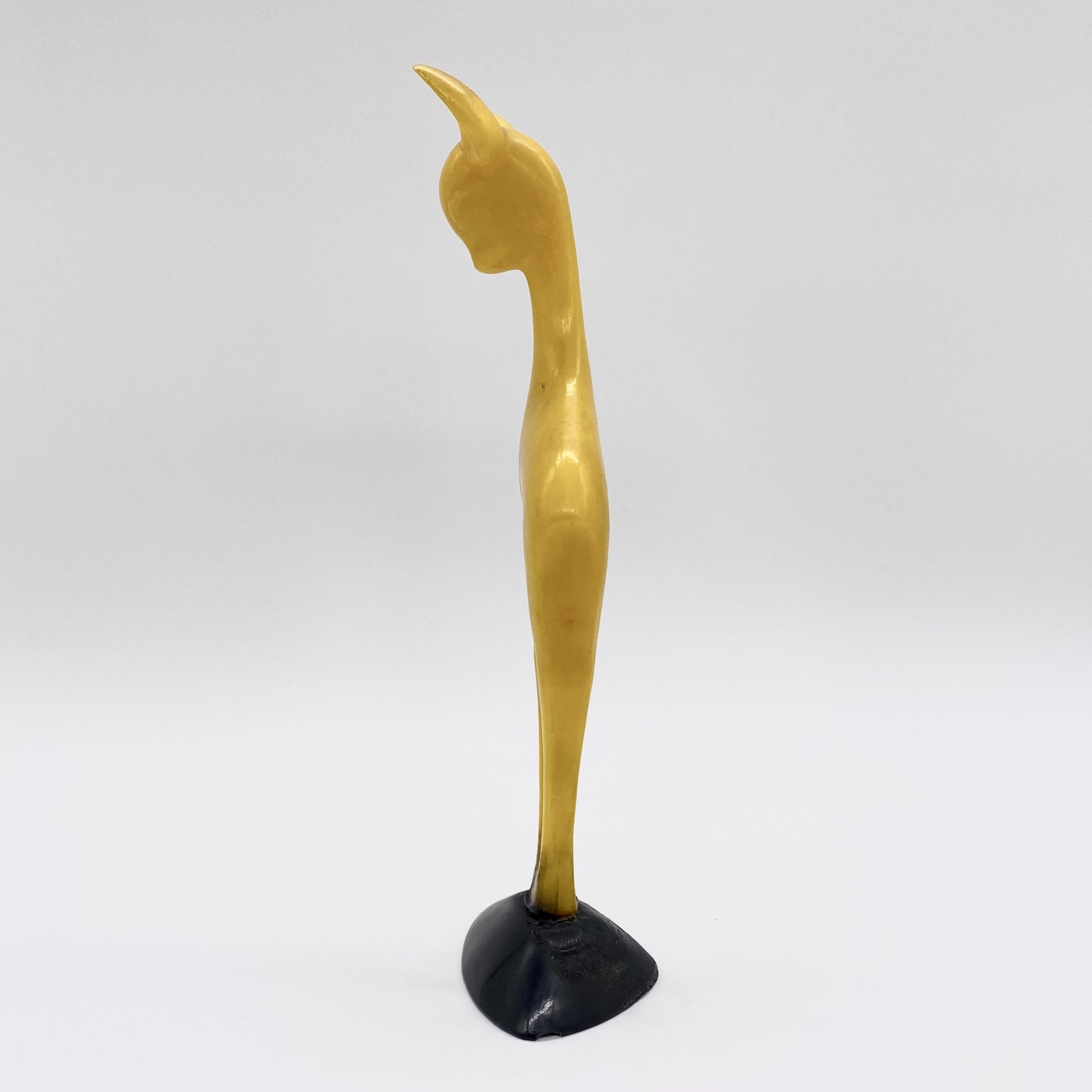 Статуэтка "Оленёнок", пластик, СССР, 1970-1990 гг.