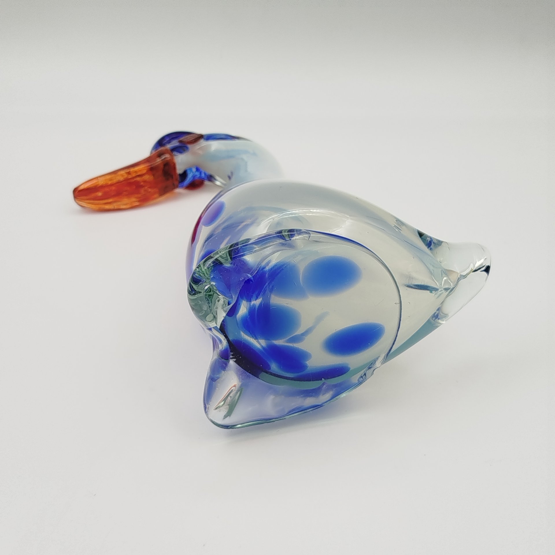 Статуэтка "Утка", муранское стекло, Италия, 1990-2010 гг.