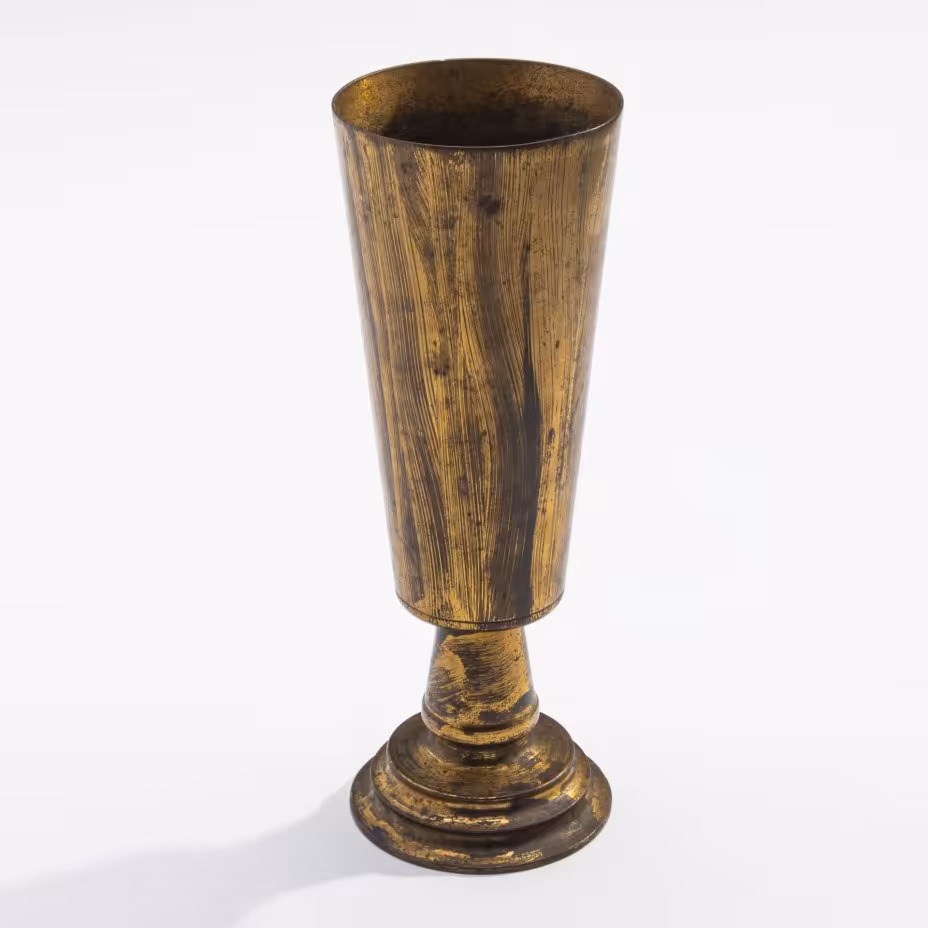 Карандашница, металл, золочение, СССР, 1970-1990 гг.