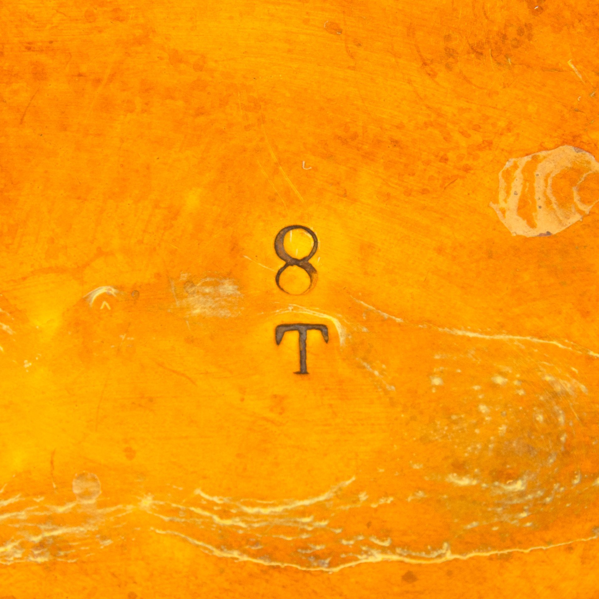 Кофеварка с горелкой в форме яйца, латунь, золочение, ручка -  дерево, Франция, 1900-1930 гг.