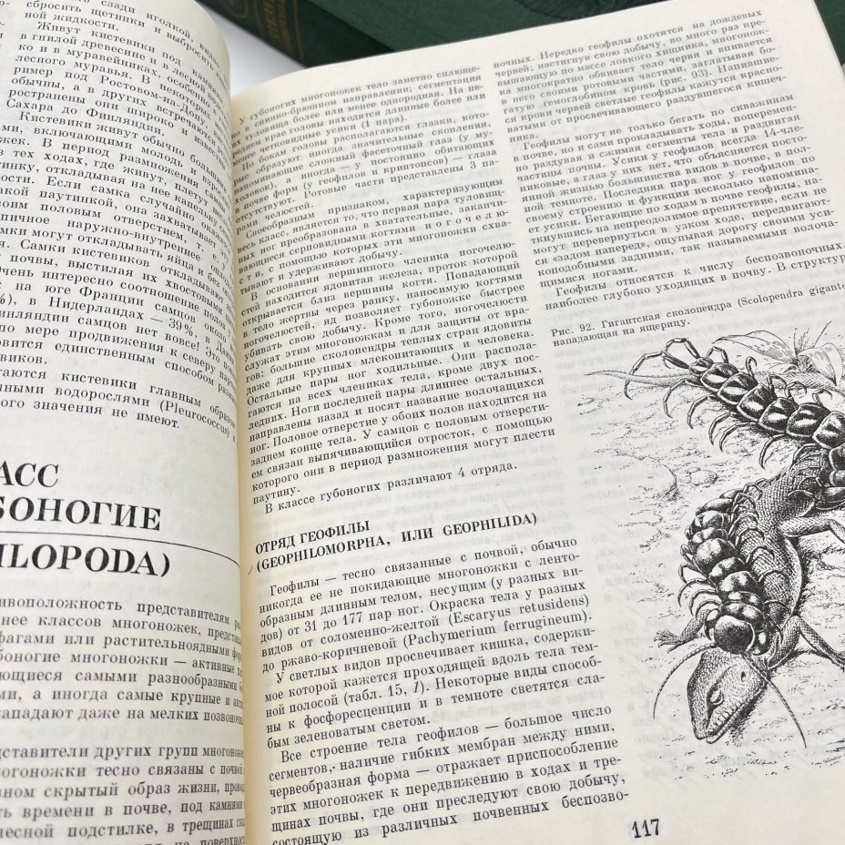 Книга "Жизнь животных", тома 3, 4, Издательство «Просвещение»