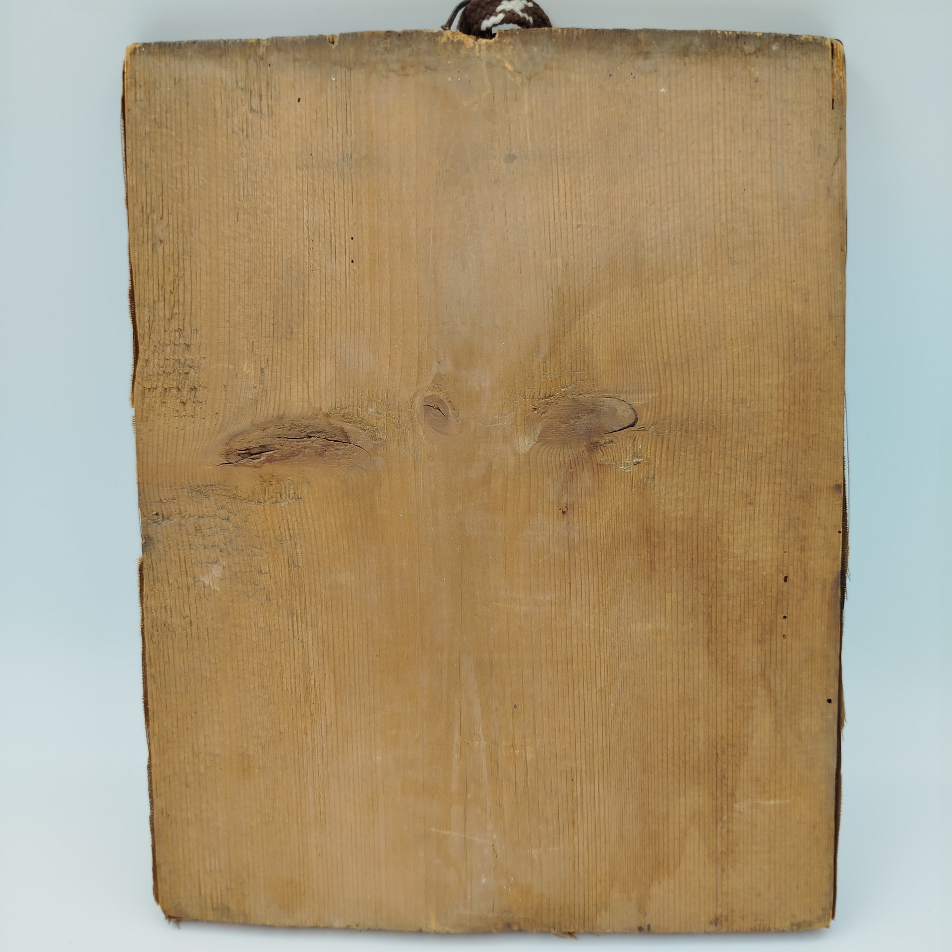 Икона "Господь Вседержитель", жесть, хромолитография (печать), дерево, Российская империя, 1900-1915 гг.