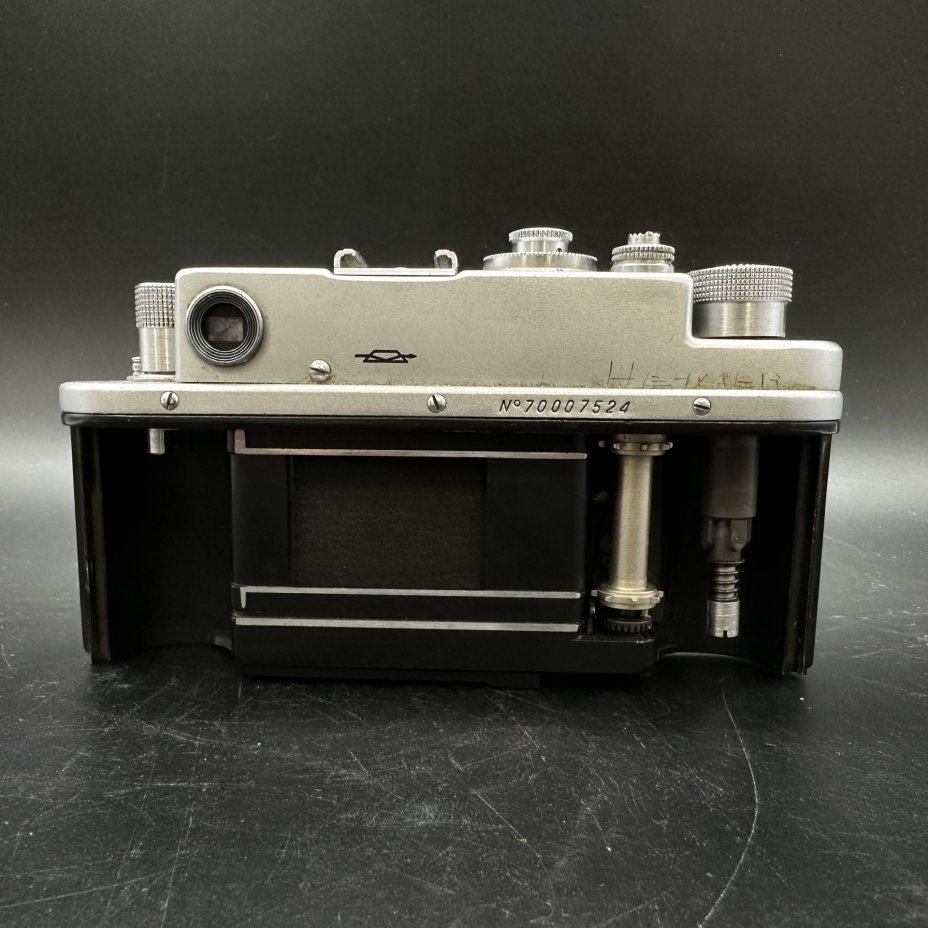 Фотоаппарат "Зоркий 4" с объективом "Индустар 50", в оригинальном кофре, Красногорский механический завод (КМЗ)