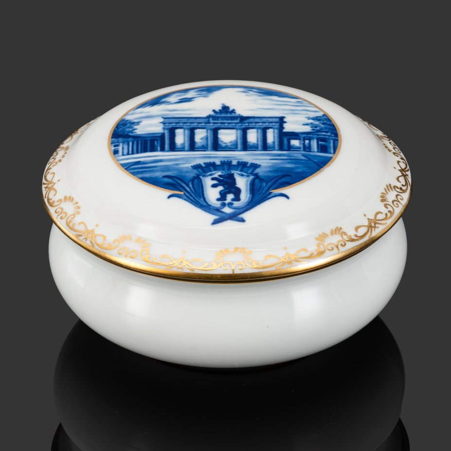 Шкатулка "Бранденбургские ворота", Meissen (Мейсенский фарфор)