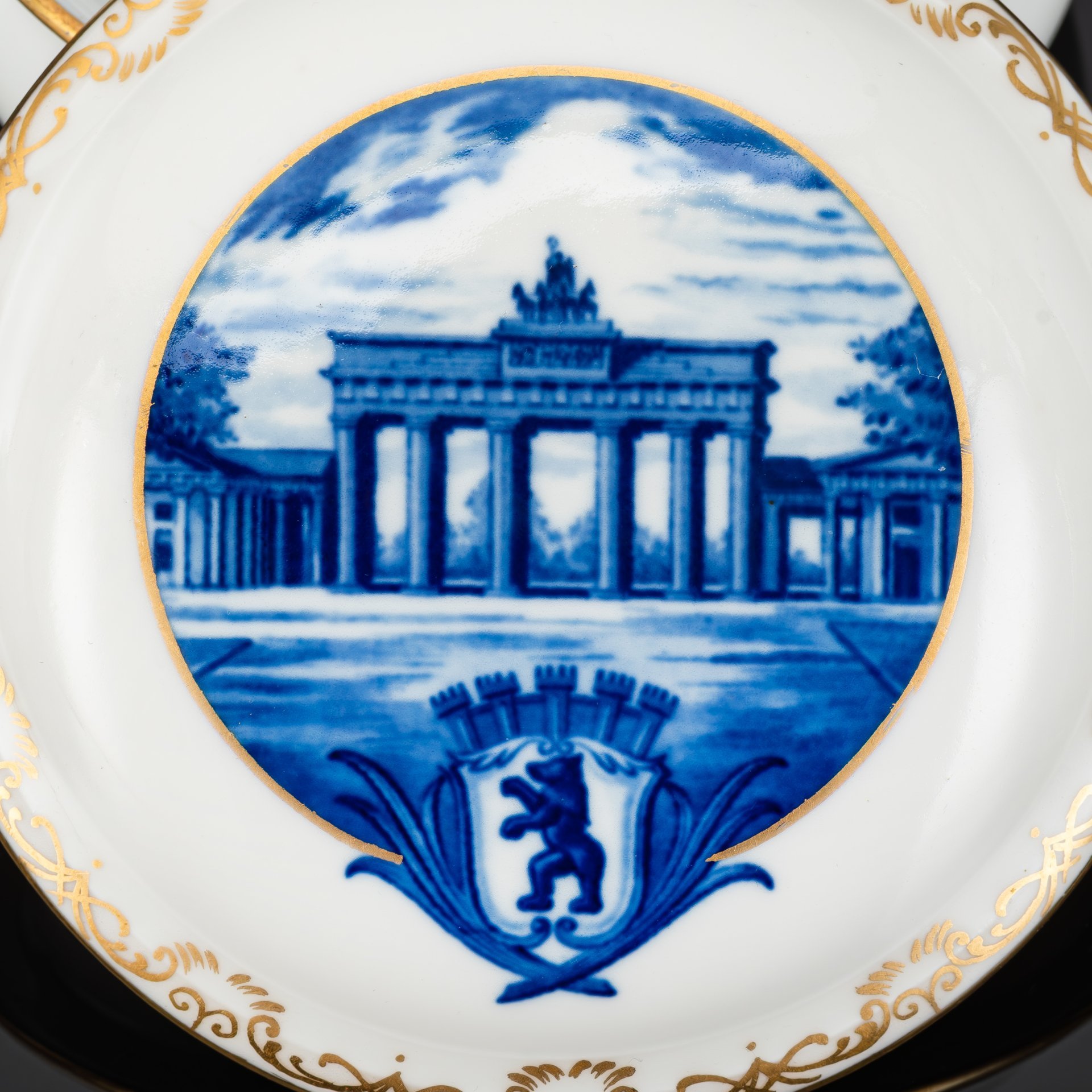 Шкатулка "Бранденбургские ворота", Meissen (Мейсенский фарфор)
