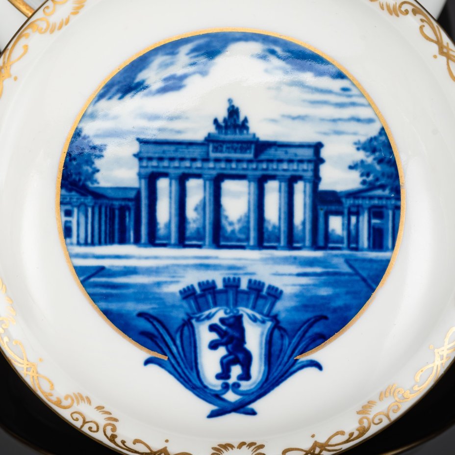 Шкатулка "Бранденбургские ворота", Meissen (Мейсенский фарфор)