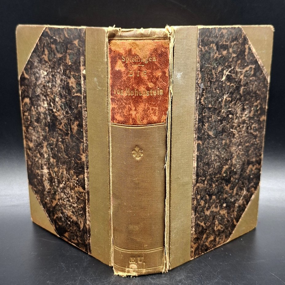 Книга "Die von Hohenstein" ("Фон Гогенштайн"), автор Friedrich Spielhagen, том 2