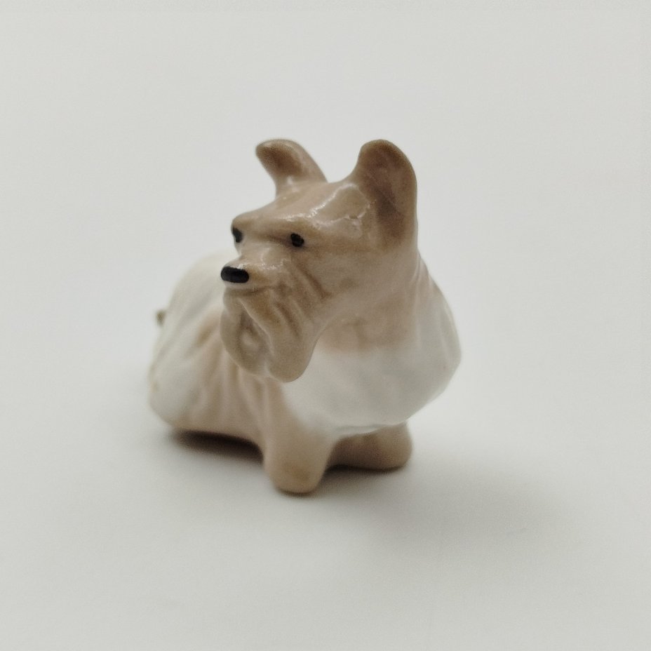 Статуэтка миниатюрная "Шотландский терьер" ("Шотландка"), скульптор Н.Е. Муратов