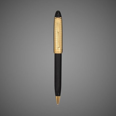 Шариковая ручка Aurora Ipsilon Quadra Gold/Black, в подарочной коробке, Металлы: золото, смола
