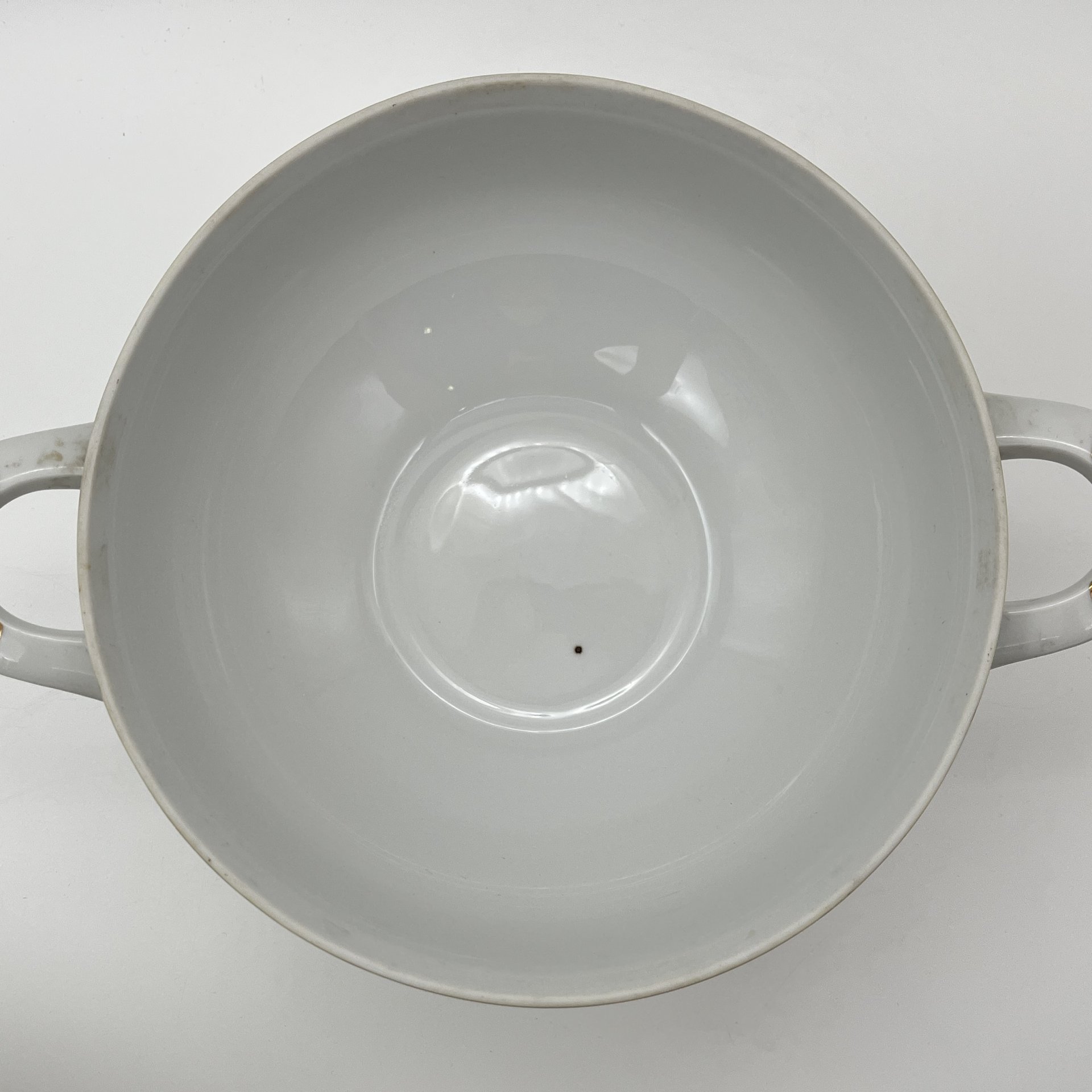 Супница "Мадонна", фарфор, деколь, люстр, золочение, Kahla, ГДР, 1968-1987 гг.