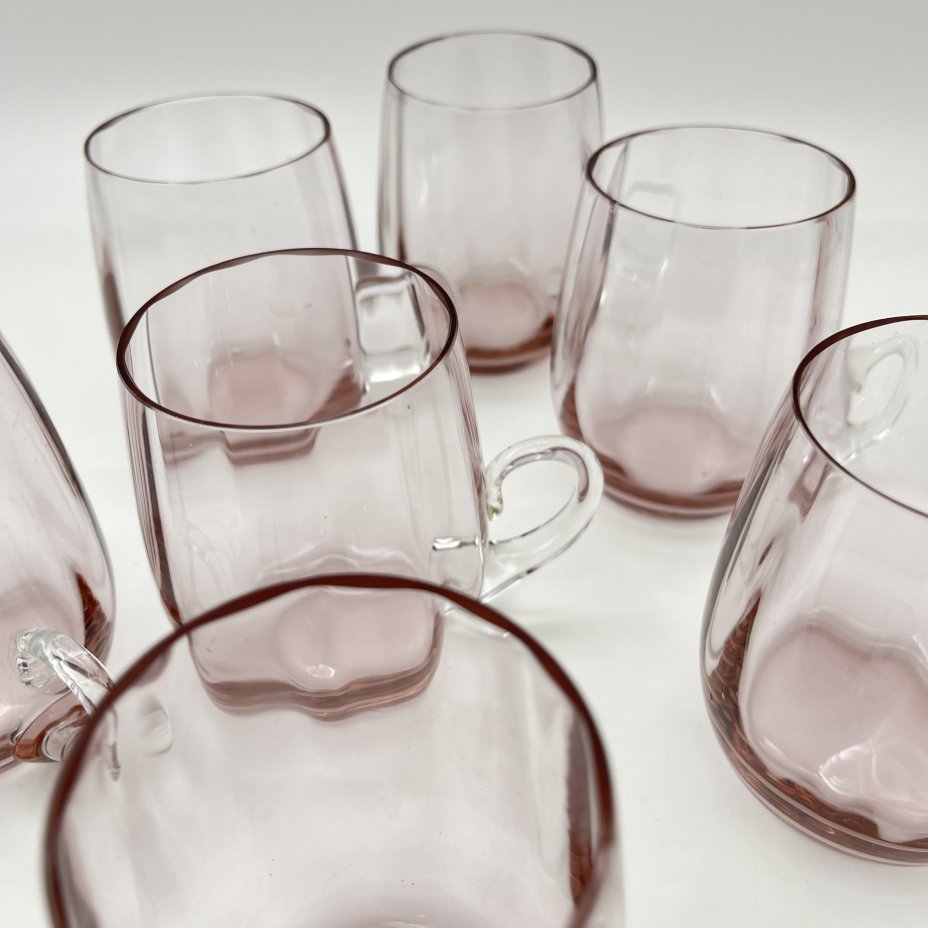 Набор кружек "Луковка" с рельефным декором на 8 персон