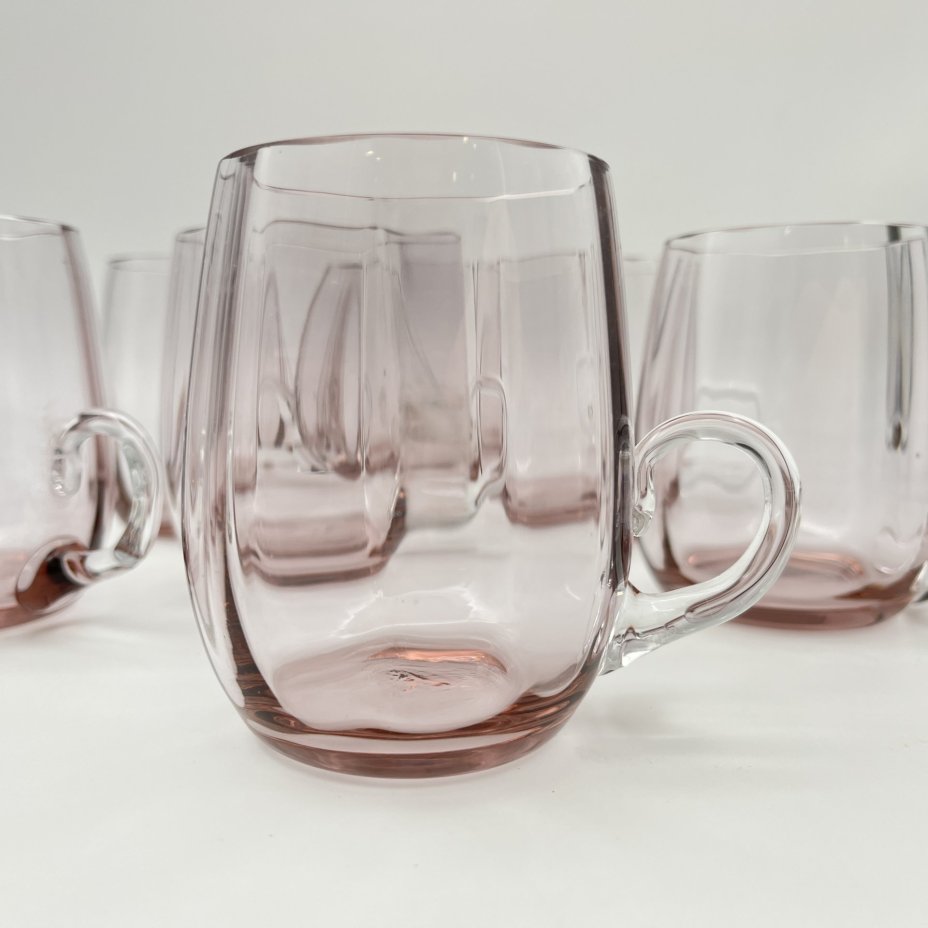 Набор кружек "Луковка" с рельефным декором на 8 персон