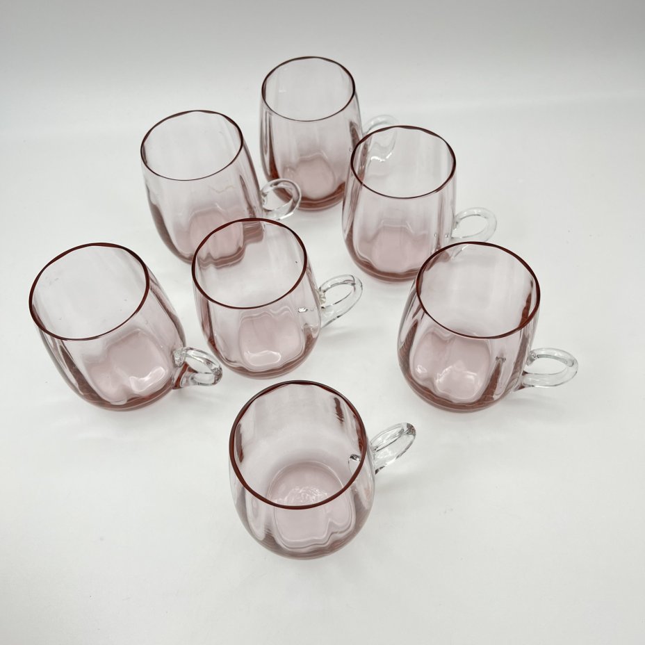 Набор кружек "Луковка" с рельефным декором на 8 персон