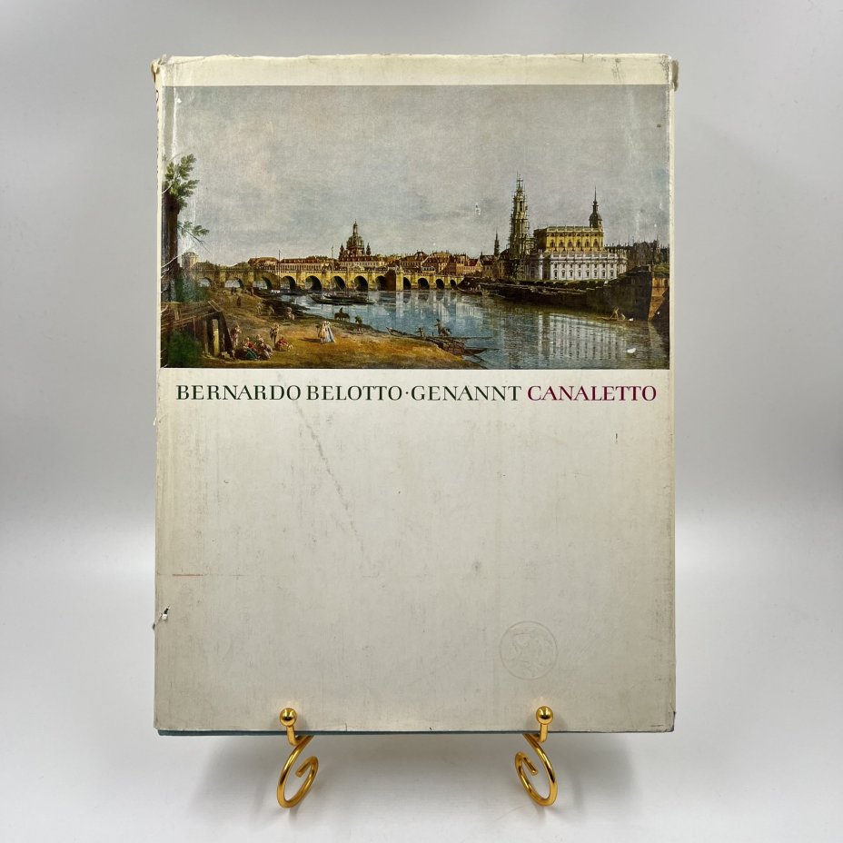 Книга "Bernando Belotto, Genannt Canaletto", ав. Gertraude Lippold, бумага, печать, Издательство «VEB E.A. Seemann Verlag», Издательство «VEB E.A. Seemann Verlag»