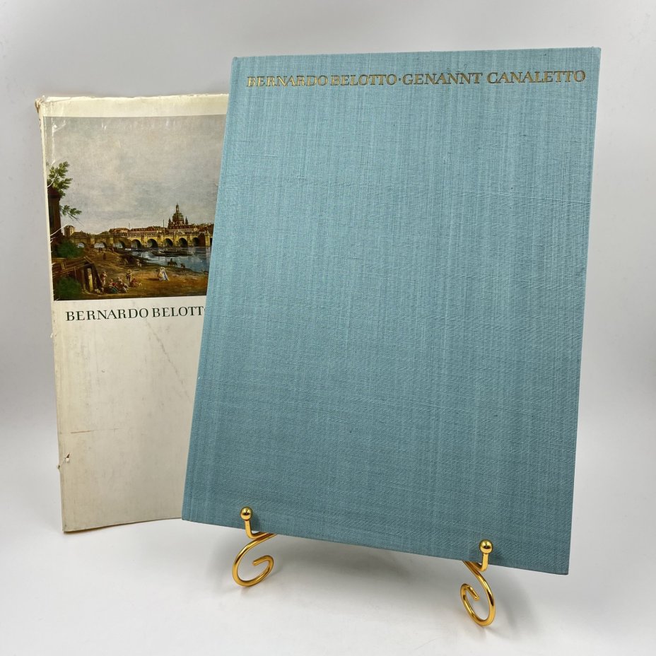 Книга "Bernando Belotto, Genannt Canaletto", ав. Gertraude Lippold, бумага, печать, Издательство «VEB E.A. Seemann Verlag», Издательство «VEB E.A. Seemann Verlag»