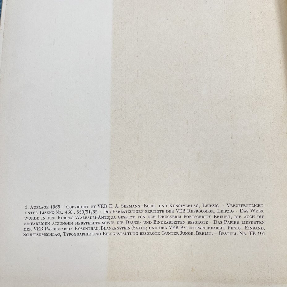 Книга "Bernando Belotto, Genannt Canaletto", ав. Gertraude Lippold, бумага, печать, Издательство «VEB E.A. Seemann Verlag», Издательство «VEB E.A. Seemann Verlag»