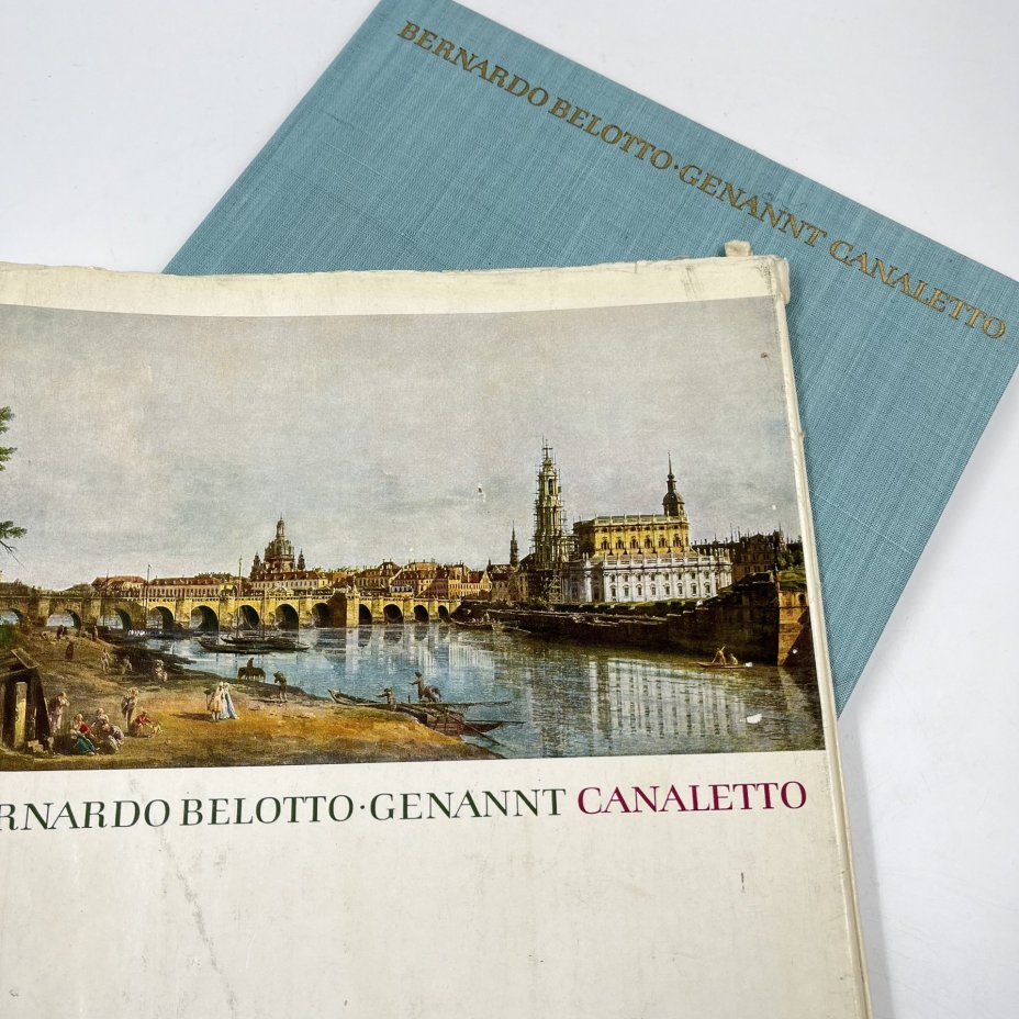 Книга "Bernando Belotto, Genannt Canaletto", ав. Gertraude Lippold, бумага, печать, Издательство «VEB E.A. Seemann Verlag», Издательство «VEB E.A. Seemann Verlag»