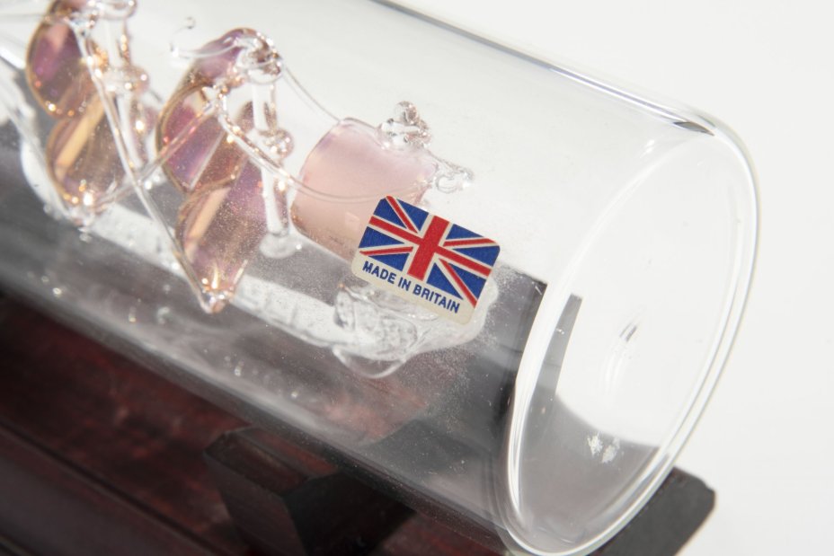 Композиция настольная корабль в бутылке "Nina 1492 Columbus fleet", Mayflower Glass