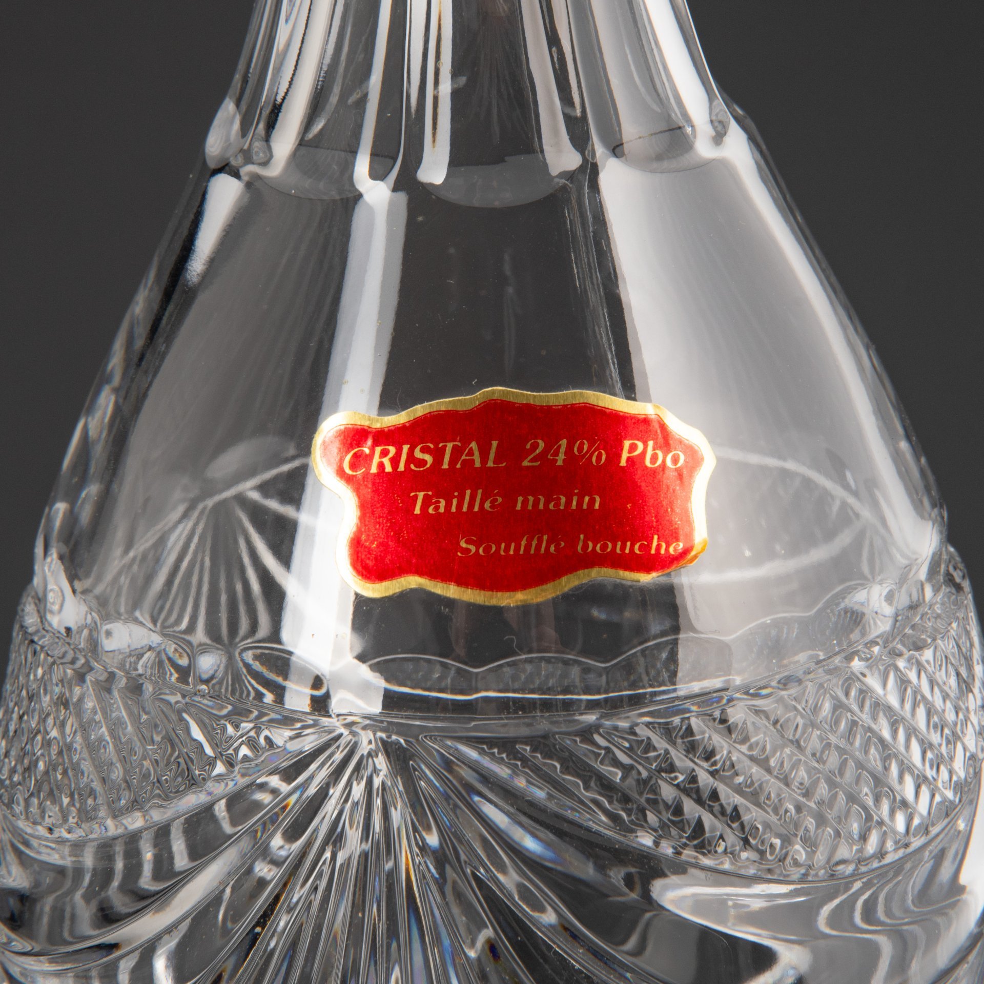 Графин для вина Cristal Taille main souffle bouche в коробке
