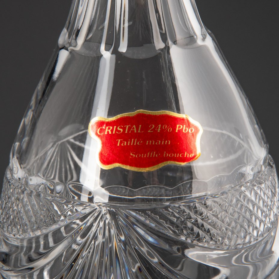 Графин для вина Cristal Taille main souffle bouche в коробке