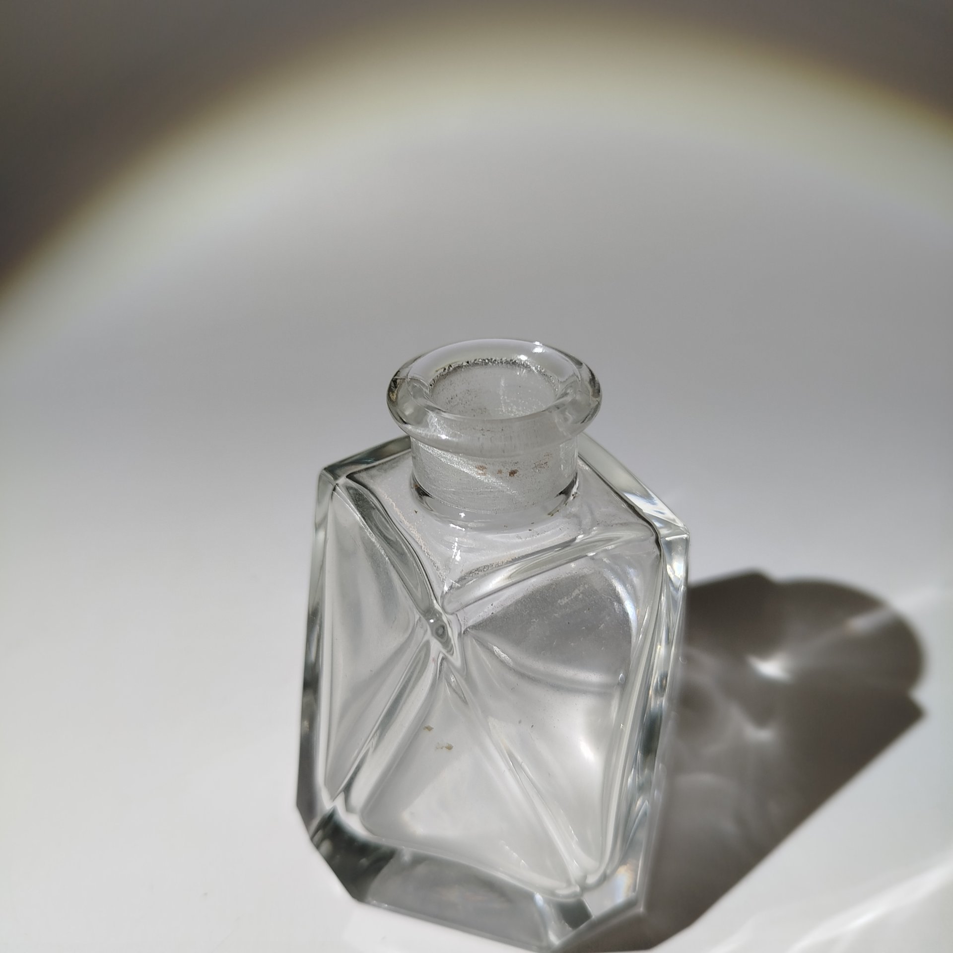 Флакон с фигурной пробкой, стекло, Франция, 1980-2000 гг.