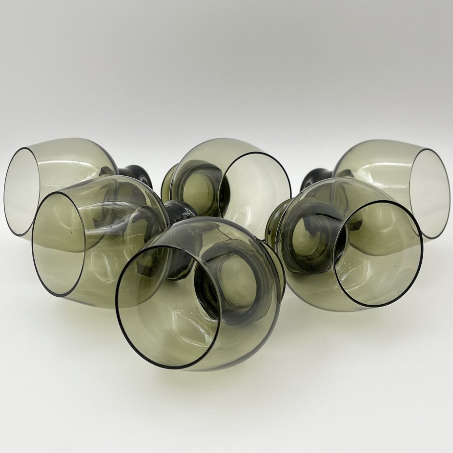 Набор из 6-ти бокалов дымчатого оттенка