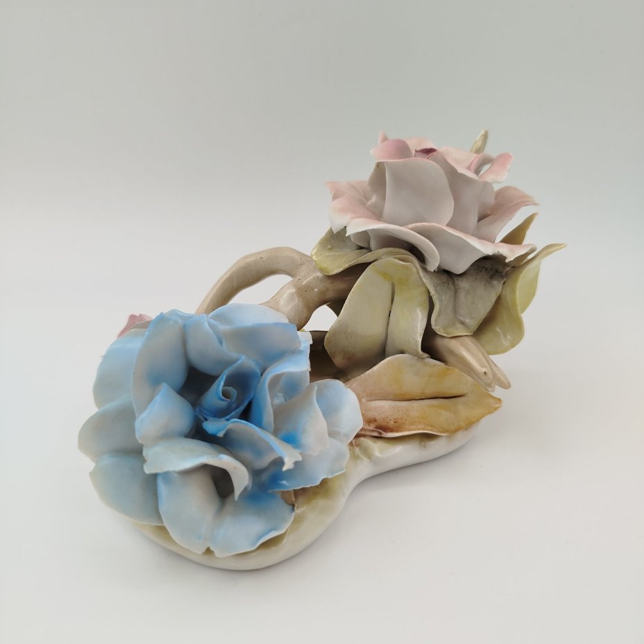 Статуэтка "Цветы на ветке", Cluj-Napoca Porcelain