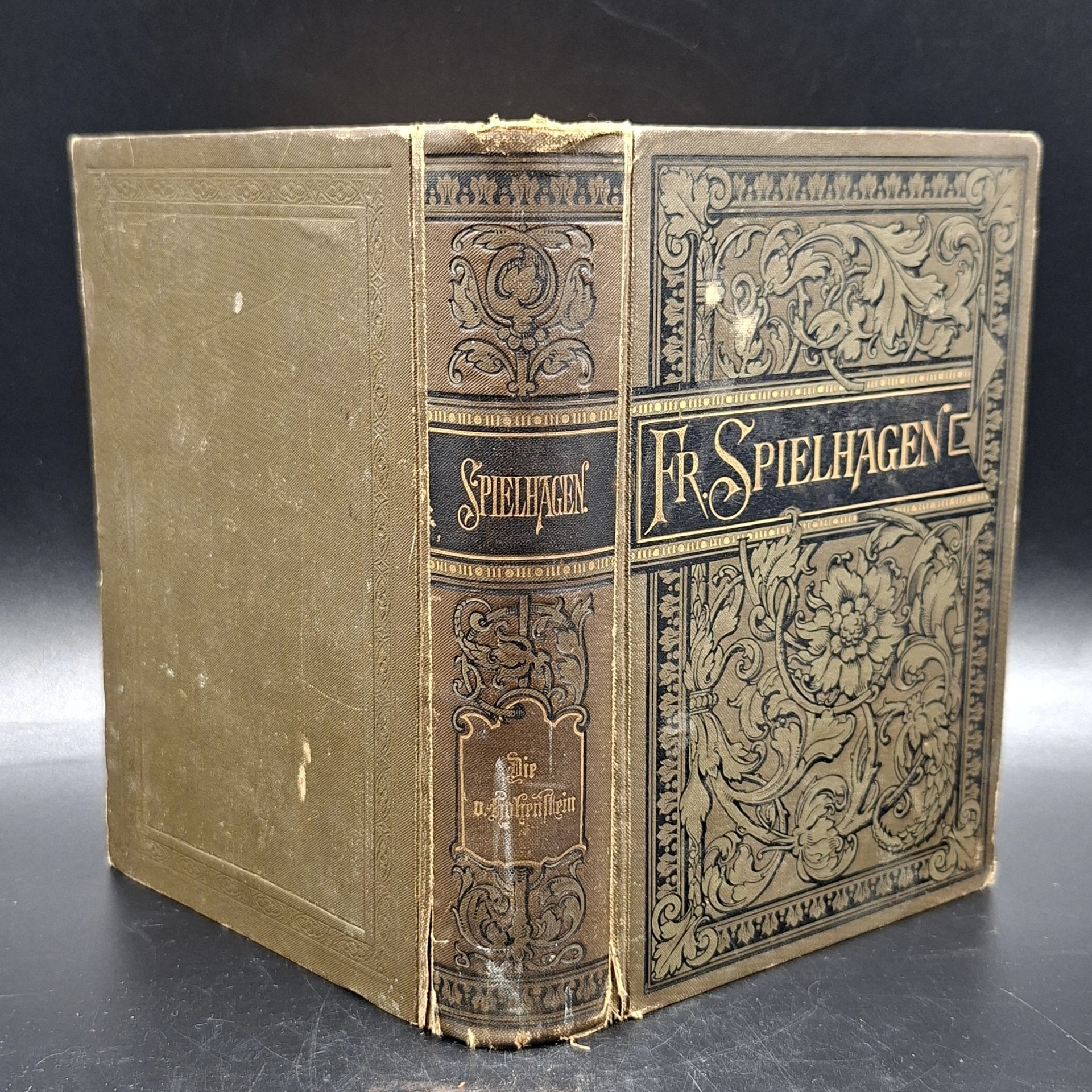 Книга "Die von Hohenstein" ("Фон Гогенштайн"), автор Friedrich Spielhagen, том 2