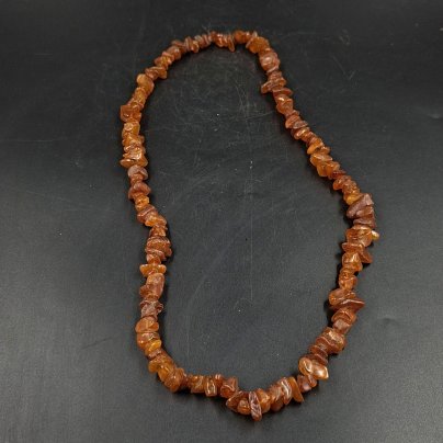 Бусы с бусинами различных форм, янтарь, леска, СССР, 1970-1990 гг.