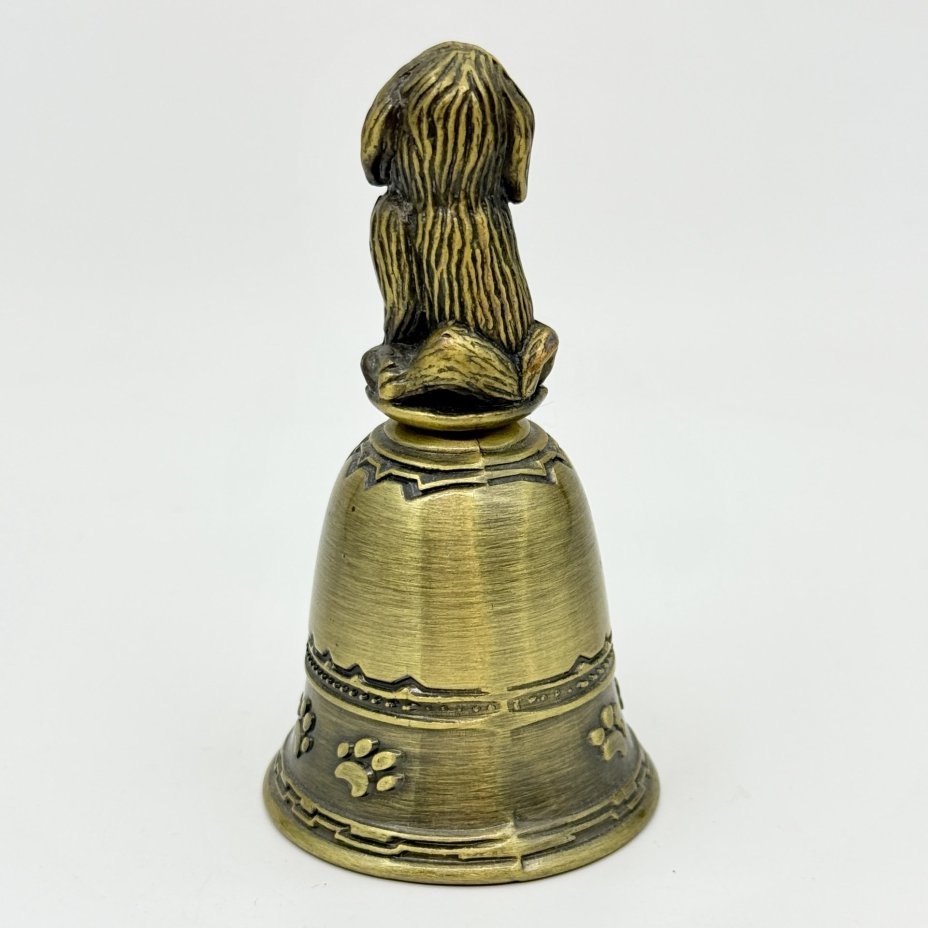 Декоративный колокольчик "Собака", металл, Россия, 2000-2010 гг.