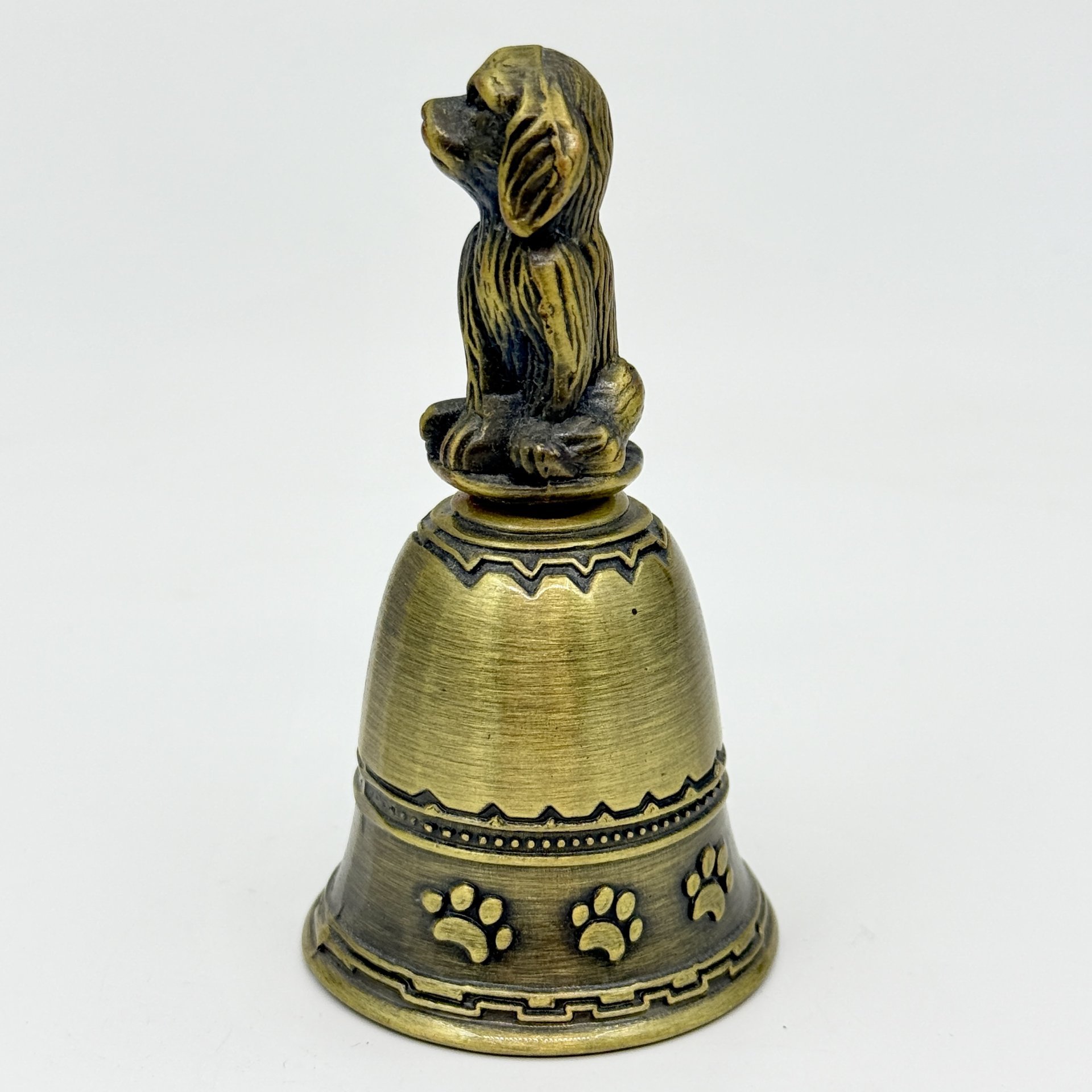 Декоративный колокольчик "Собака", металл, Россия, 2000-2010 гг.