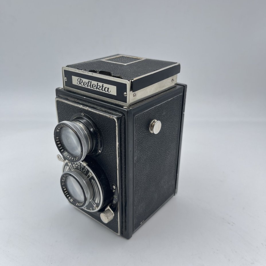 Фотоаппарат "Reflekta" в оригинальном кофре, металл, стекло, пластик, кожа, Welta, Германия, 1949-1950 гг.