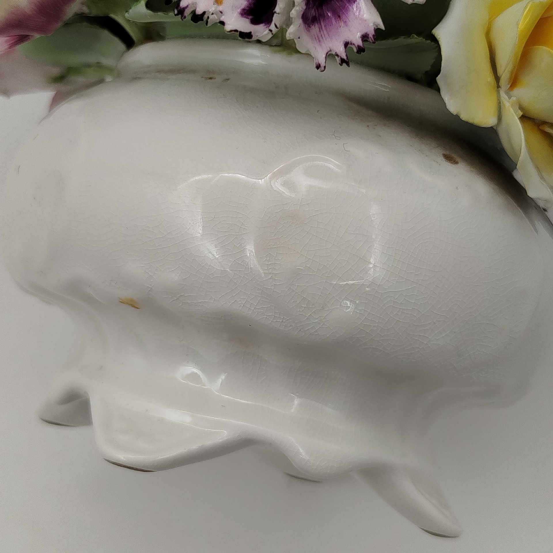 Статуэтка "Роскошный букет в вазе", Royal Adderleys, фарфор, Великобритания, 1950-1970 гг.