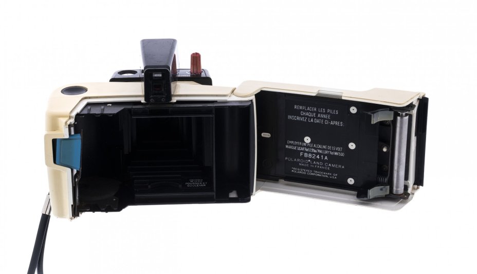 Фотоаппарат "Polaroid Model  20 "Swinger"", пластик, Polaroid Corporation, Франция, 1965-1970 гг., Polaroid