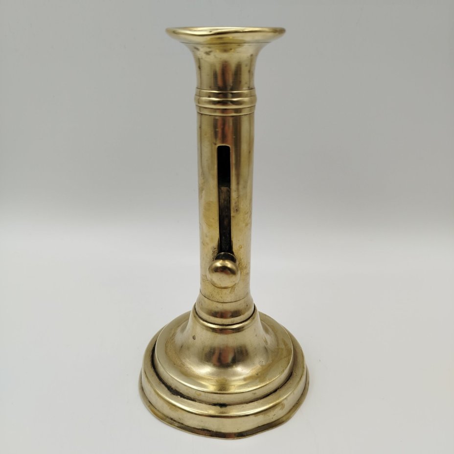 Подсвечник с подъемным механизмом, металл, Европа, 1900-1930 гг.