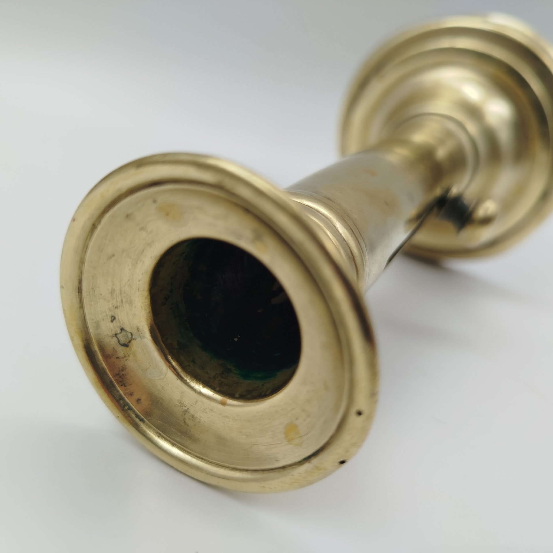 Подсвечник с подъемным механизмом, металл, Европа, 1900-1930 гг.