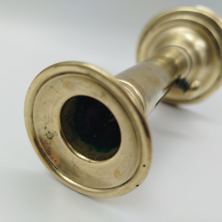 Подсвечник с подъемным механизмом, металл, Европа, 1900-1930 гг.