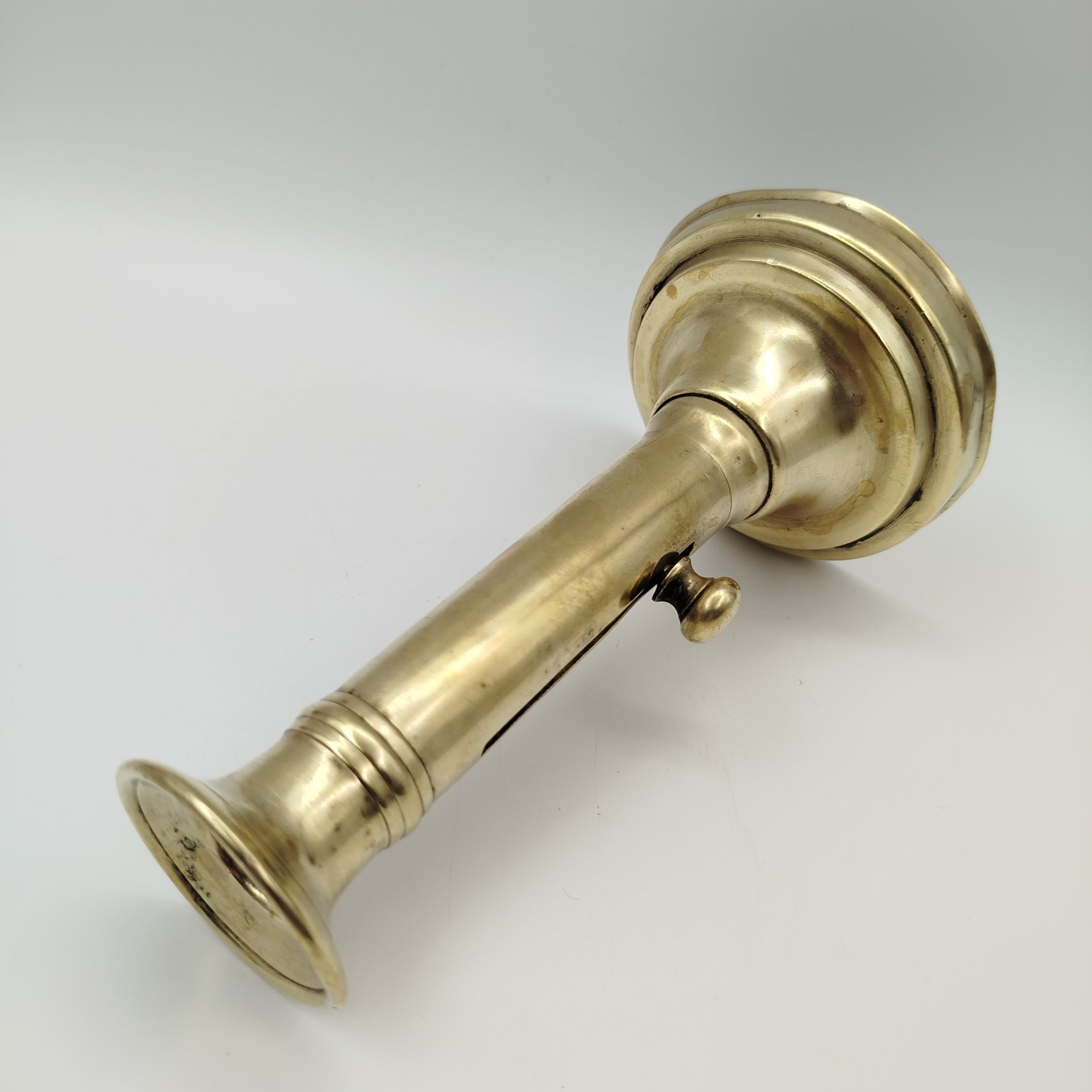 Подсвечник с подъемным механизмом, металл, Европа, 1900-1930 гг.