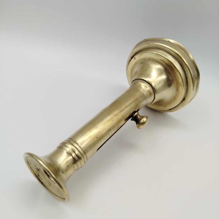 Подсвечник с подъемным механизмом, металл, Европа, 1900-1930 гг.